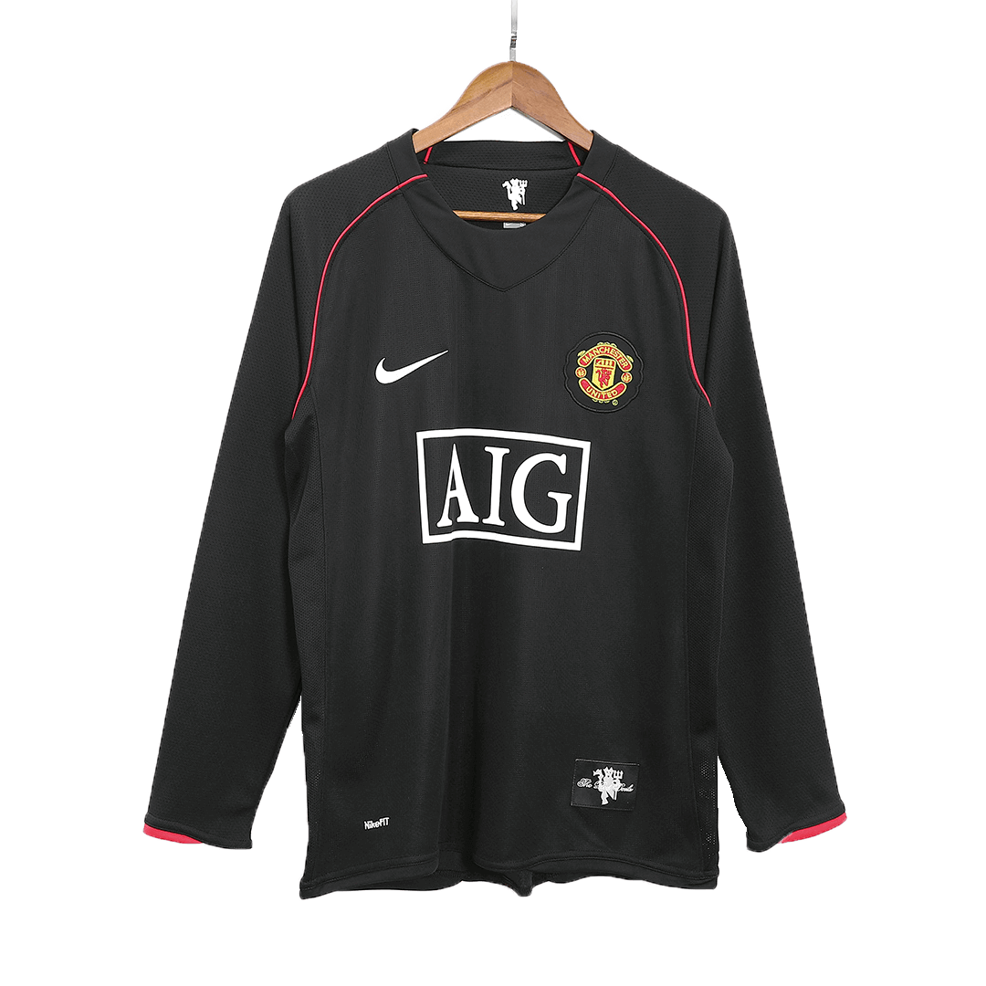 Manchester United RONALDO #7 Retro Jersey Away Soccer Shirt 2007/08