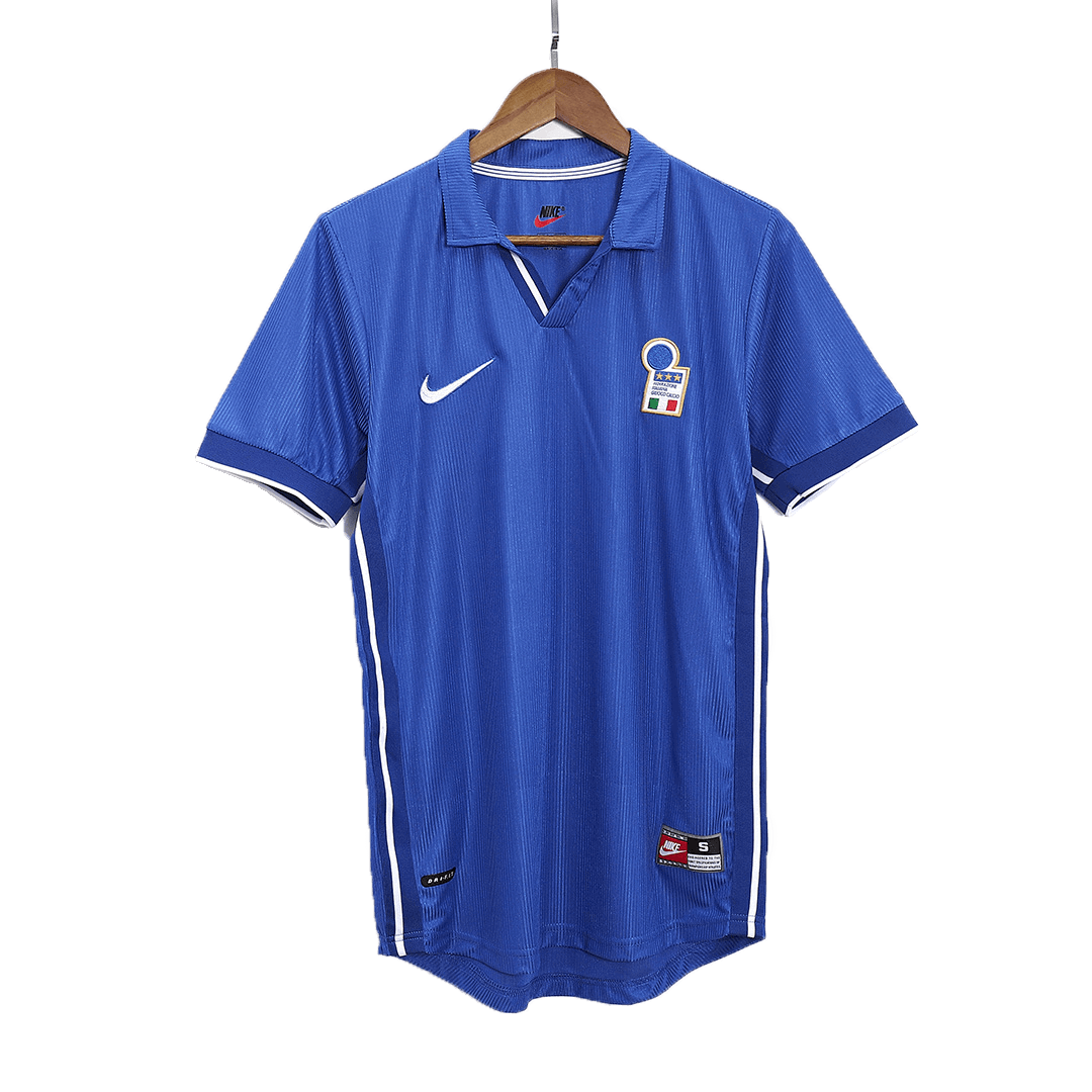 Retro 1998 Italy Home Soccer Jersey