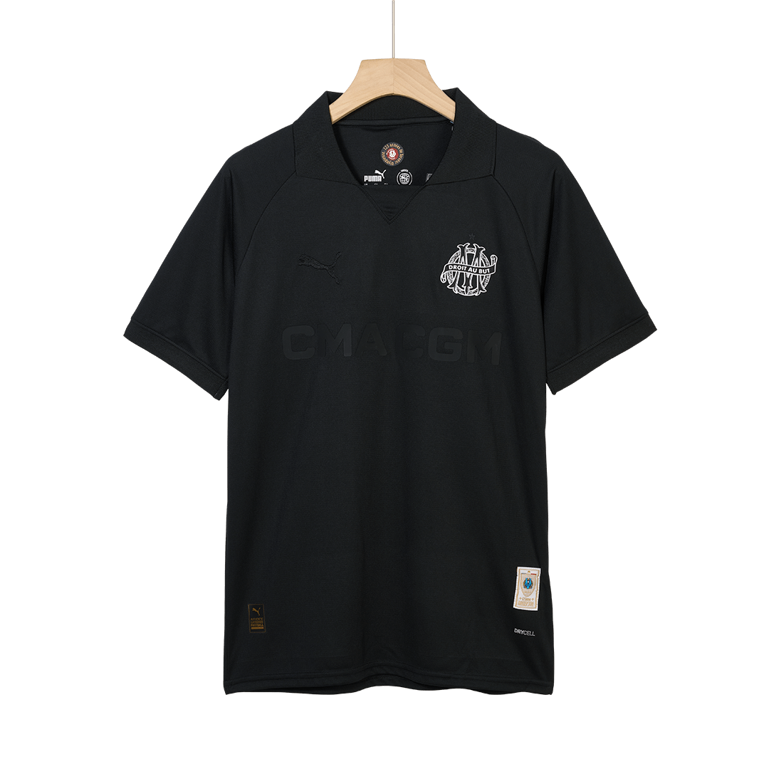 Marseille-Trikot, individuelles Fußball-Torwarttrikot 2024/25, 125. Jahrestag