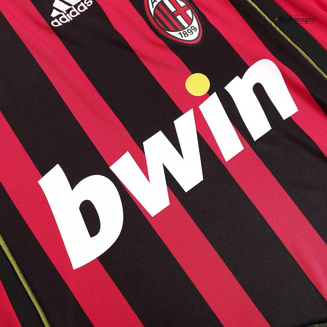 Camiseta de fútbol retro local del AC Milan RONALDO #99 2006/07