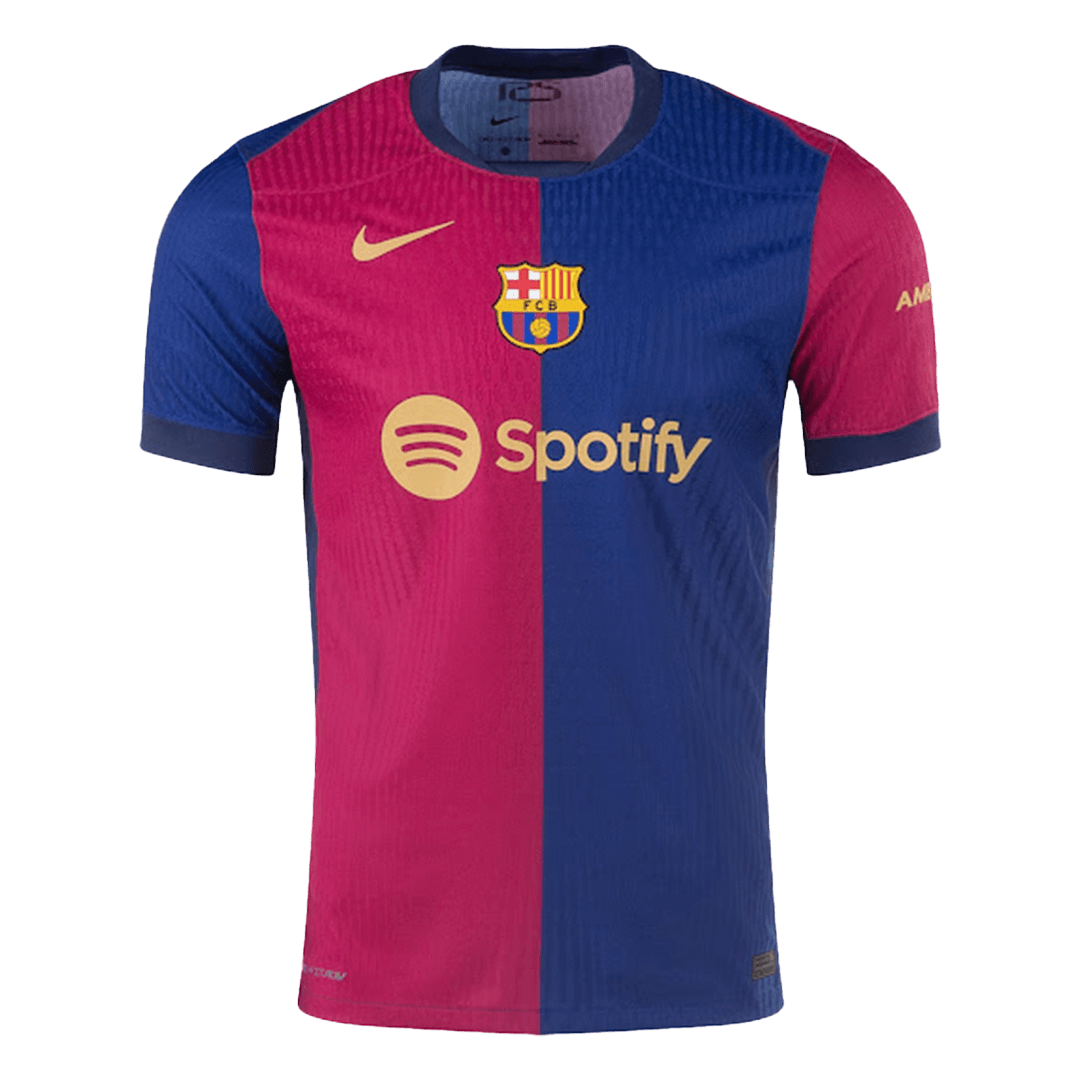 Authentic GAVI #6 Barcelona Home Soccer Jersey 2024/25
