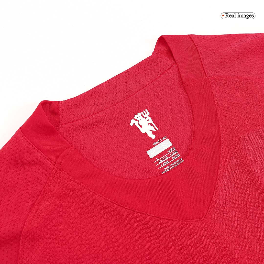Retro-Trikot SCHOLES #18 Manchester United Retro-Trikot Heim-Fußballtrikot 2007/08