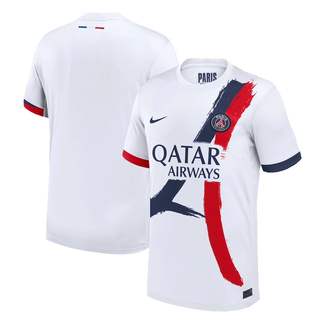 Camiseta de fútbol personalizada del PSG (visitante) 2024/25