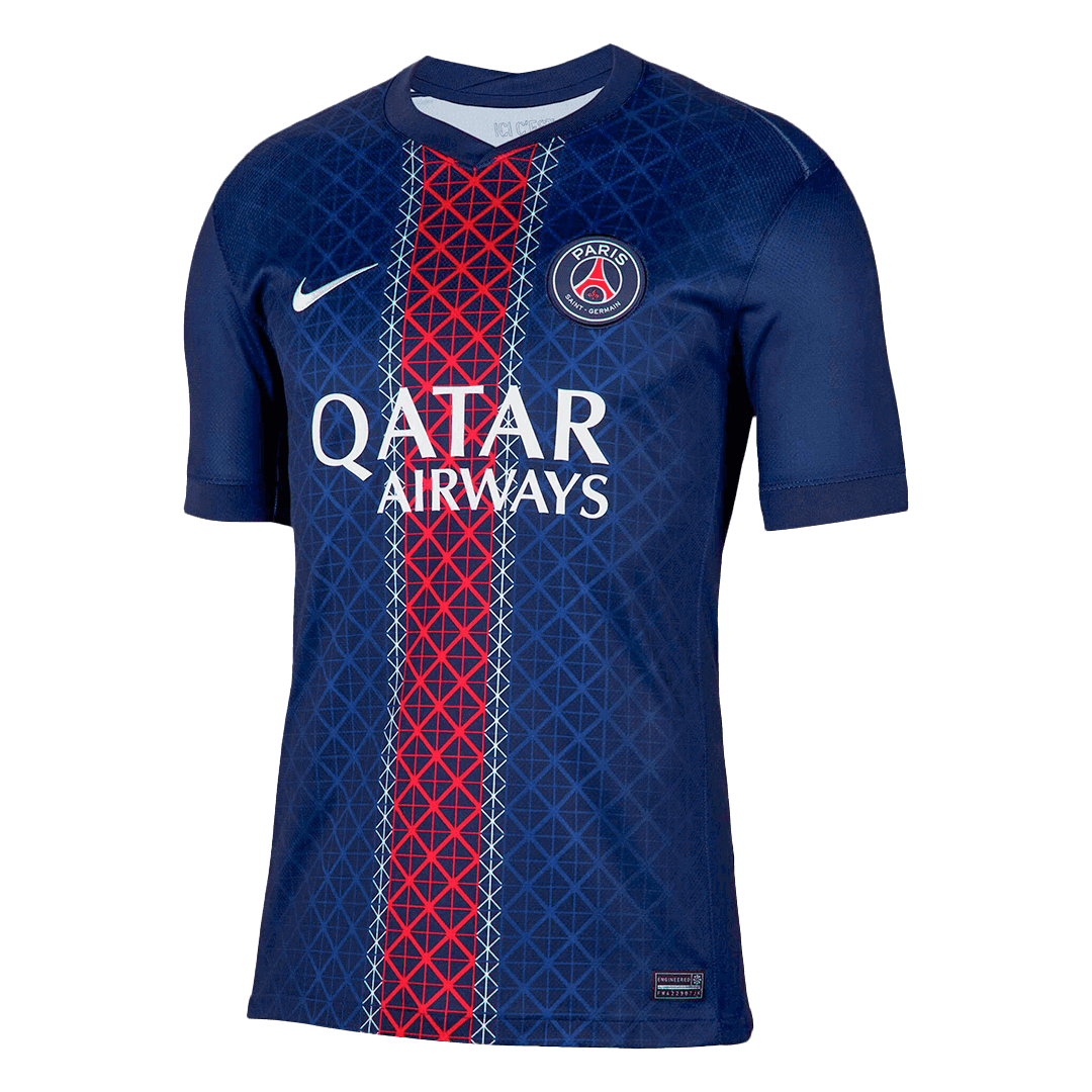 D.DOUÉ #14 PSG Home Soccer Jersey 2025/26