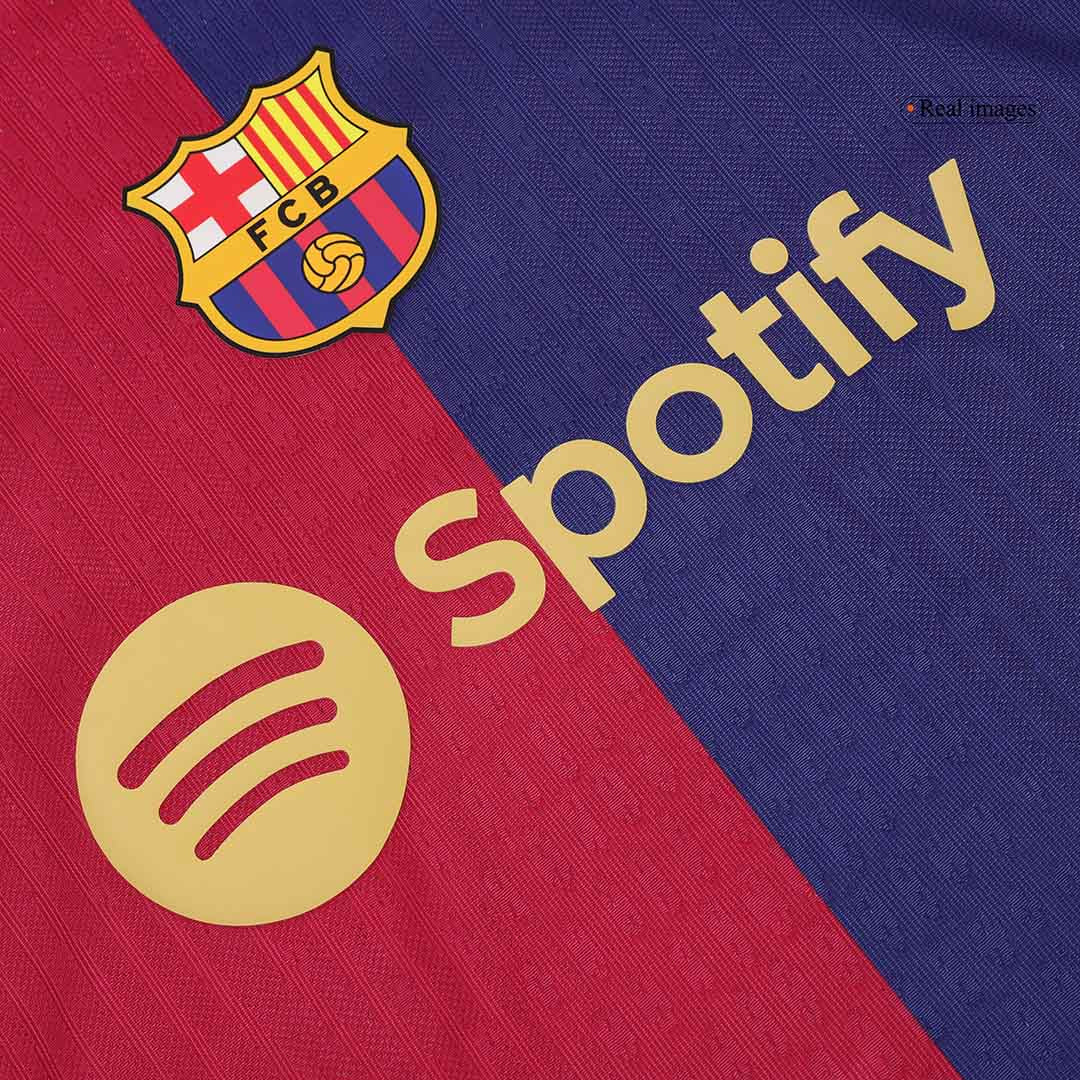 Authentic RAPHINHA #11 Barcelona Soccer Jersey Home Shirt 2024/25 - UCL