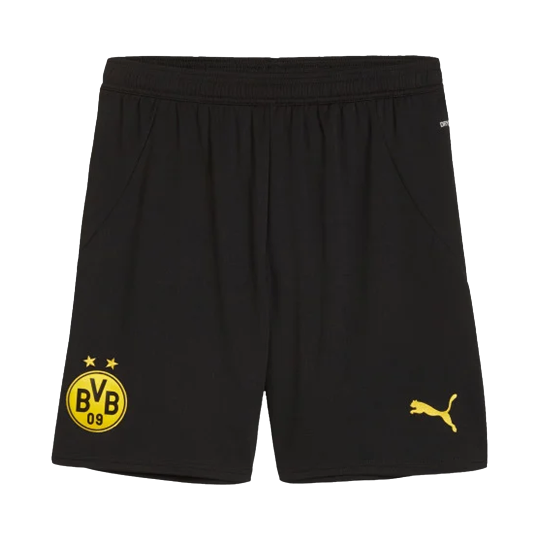 Regalo: Pantalón corto de fútbol local del Borussia Dortmund 2024/25, negro