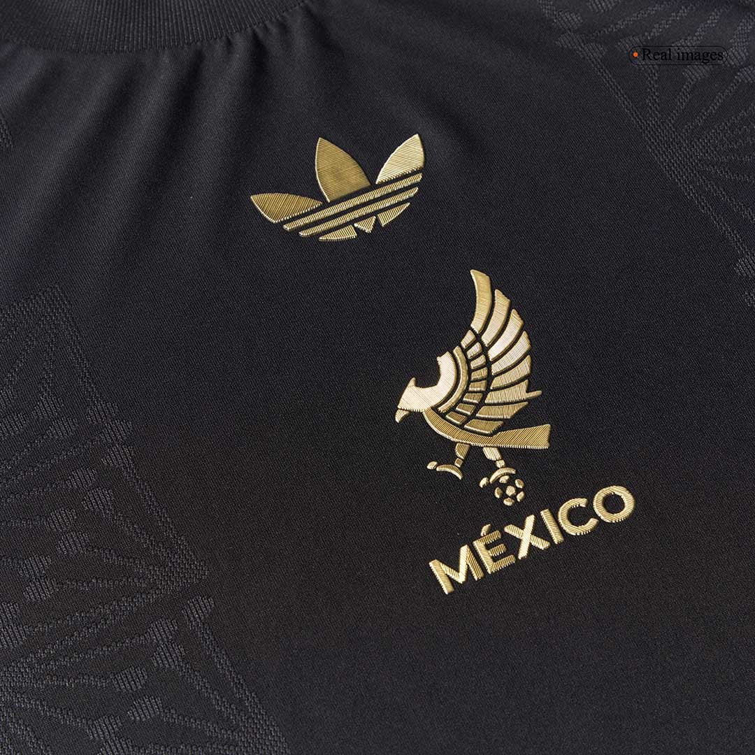 Authentic Mexico Long Sleeve Jersey - Gold Cup Third Away Football Shirt 2025