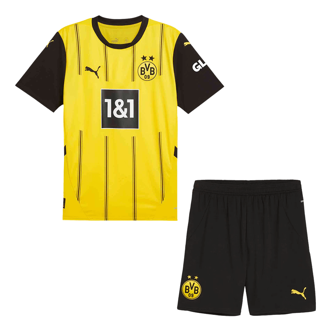 Borussia Dortmund Home Soccer Uniform Kits 2024/25
