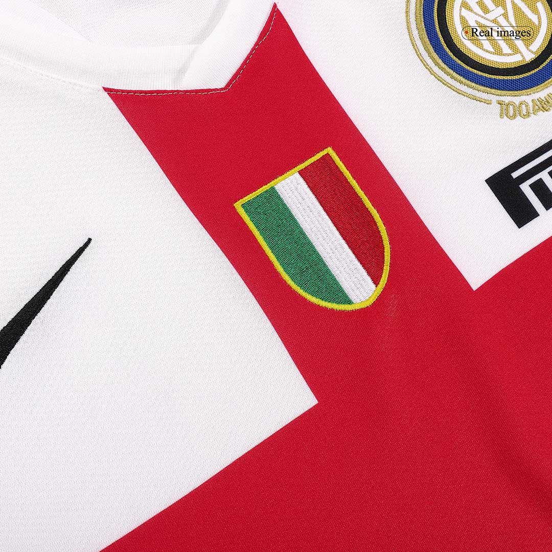 Retro 2007/08 Inter Mailand Auswärts-Fußballtrikot