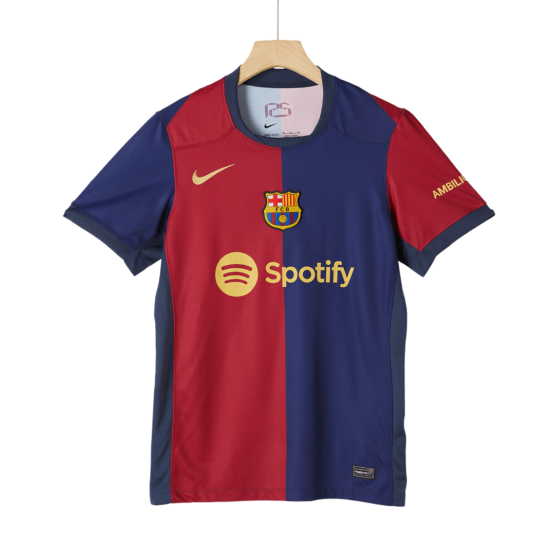 Gift-Barcelona Home Soccer Jersey 2024/25