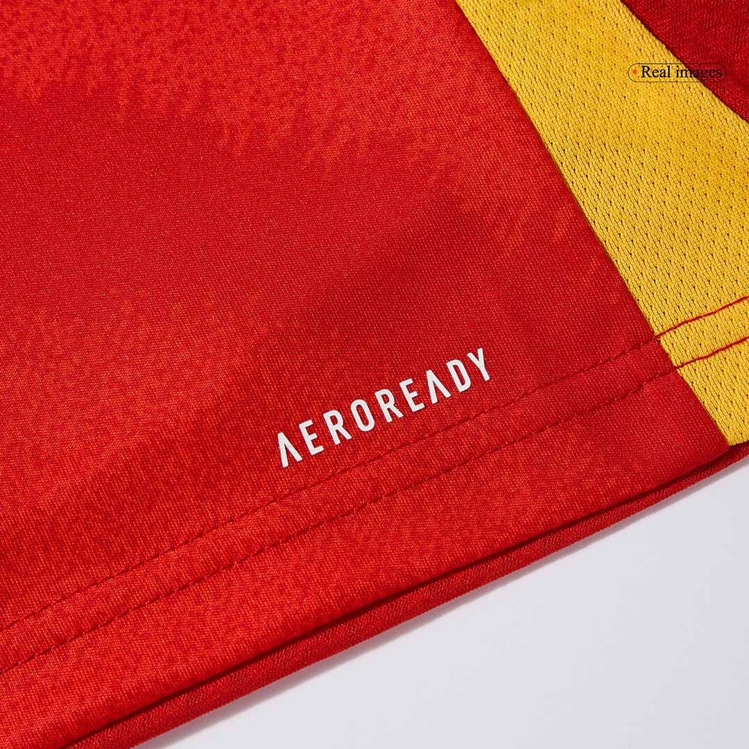 Kid's Spain Home Soccer Jersey Kit(Jersey+Shorts) Euro 2024