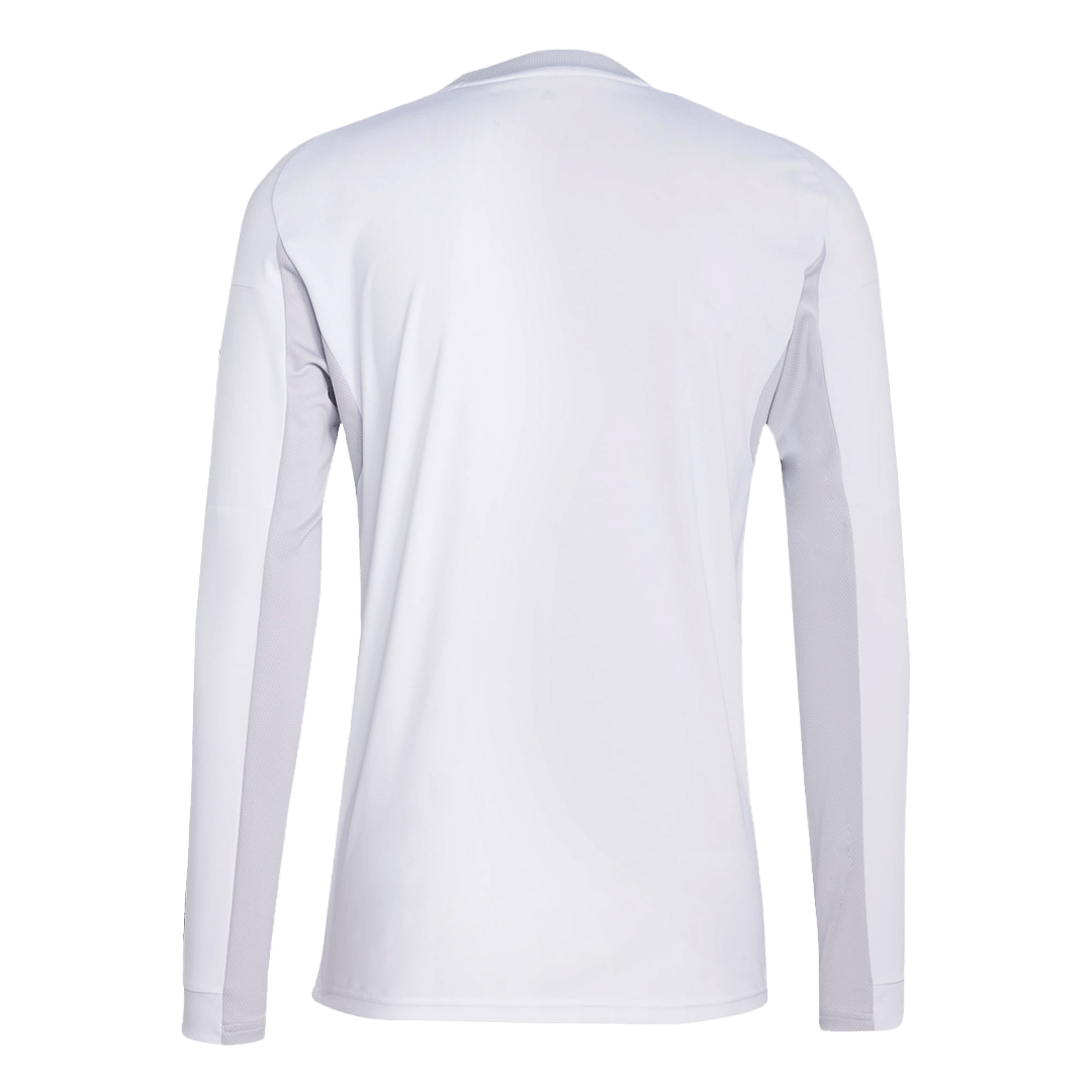 Real Madrid Home Long Sleeve Soccer White Jersey 2025/26