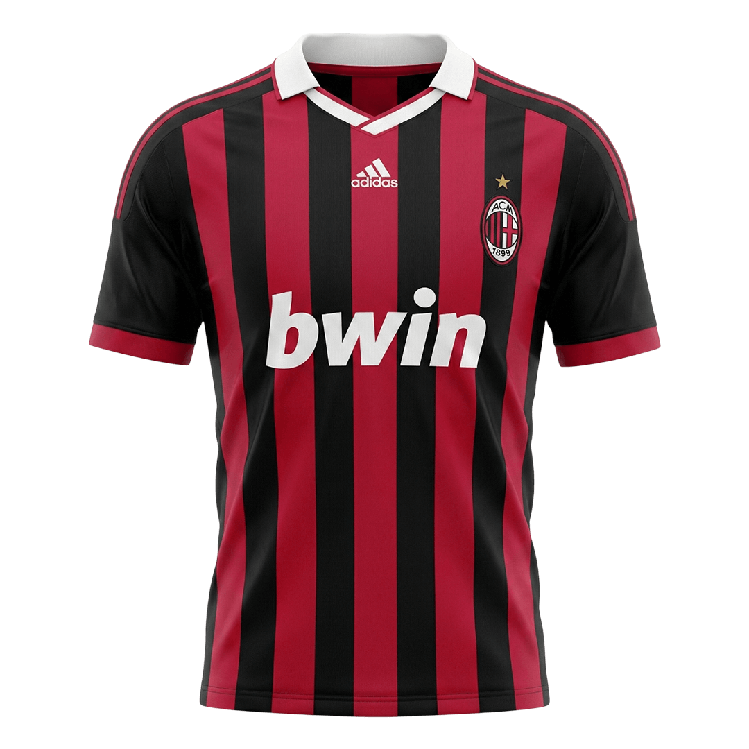 Retro Soccer Jersey AC Milan Home 2009/10