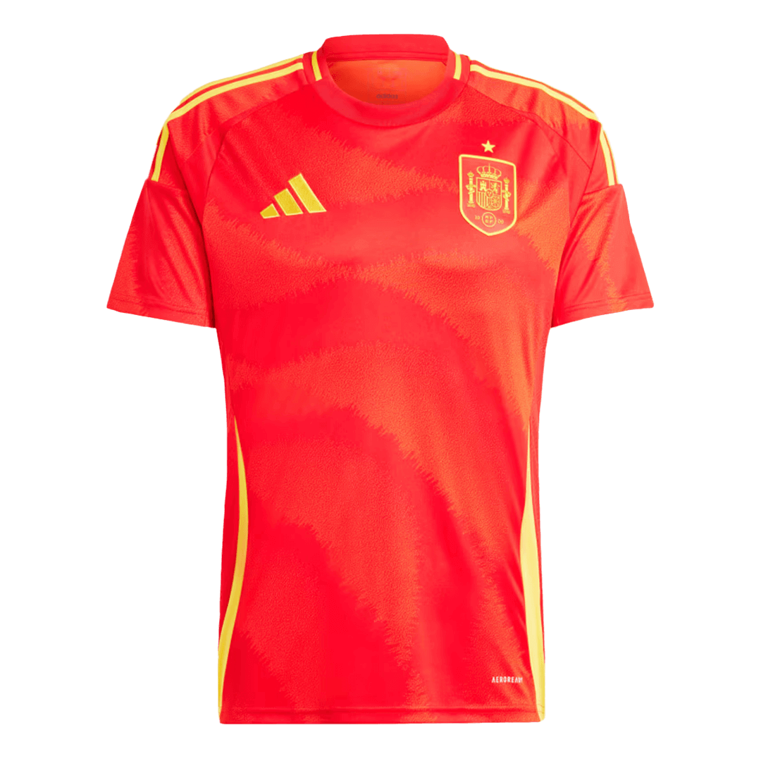 Spain Home Soccer Jersey Euro 2024