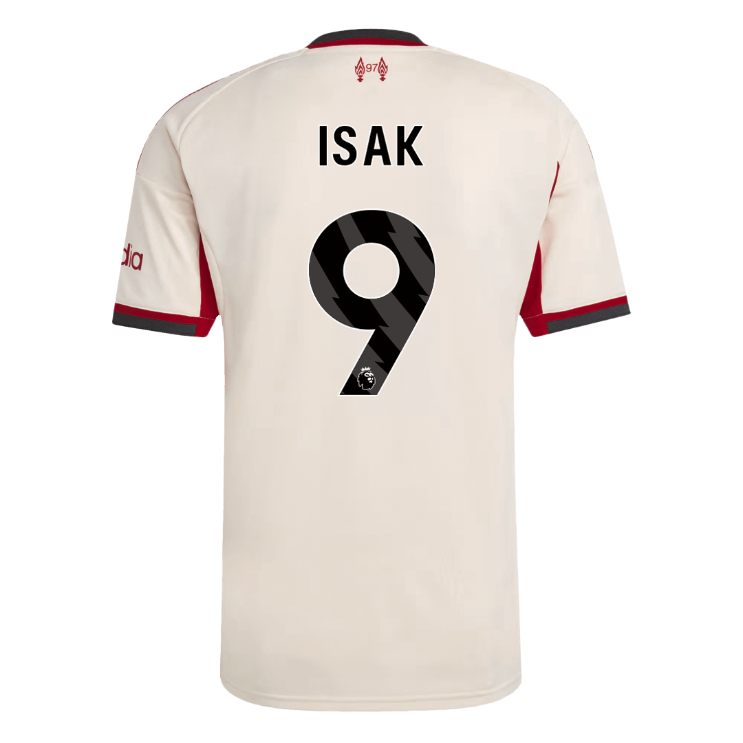 ISAK #9 Liverpool Away Soccer Jersey 2025/26
