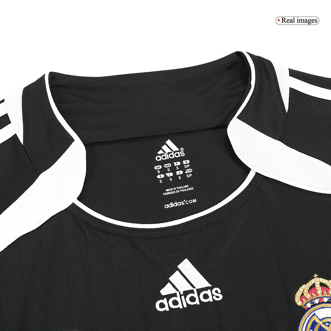 SERGIO RAMOS #4 Retro Real Madrid Jersey Away Soccer Shirt 2006/07