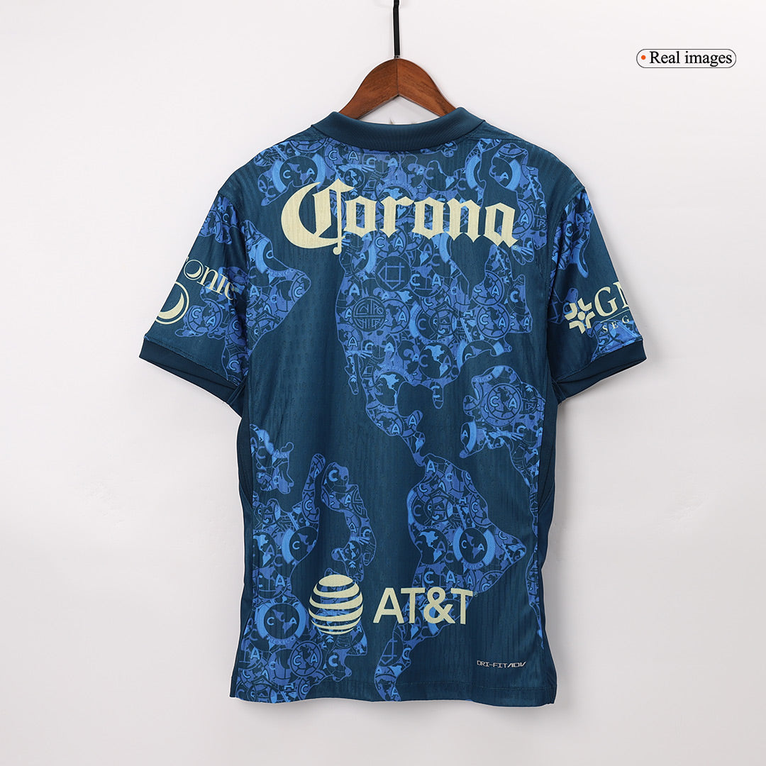 Authentic Club America Aguilas Soccer Jersey Away Shirt 2024/25
