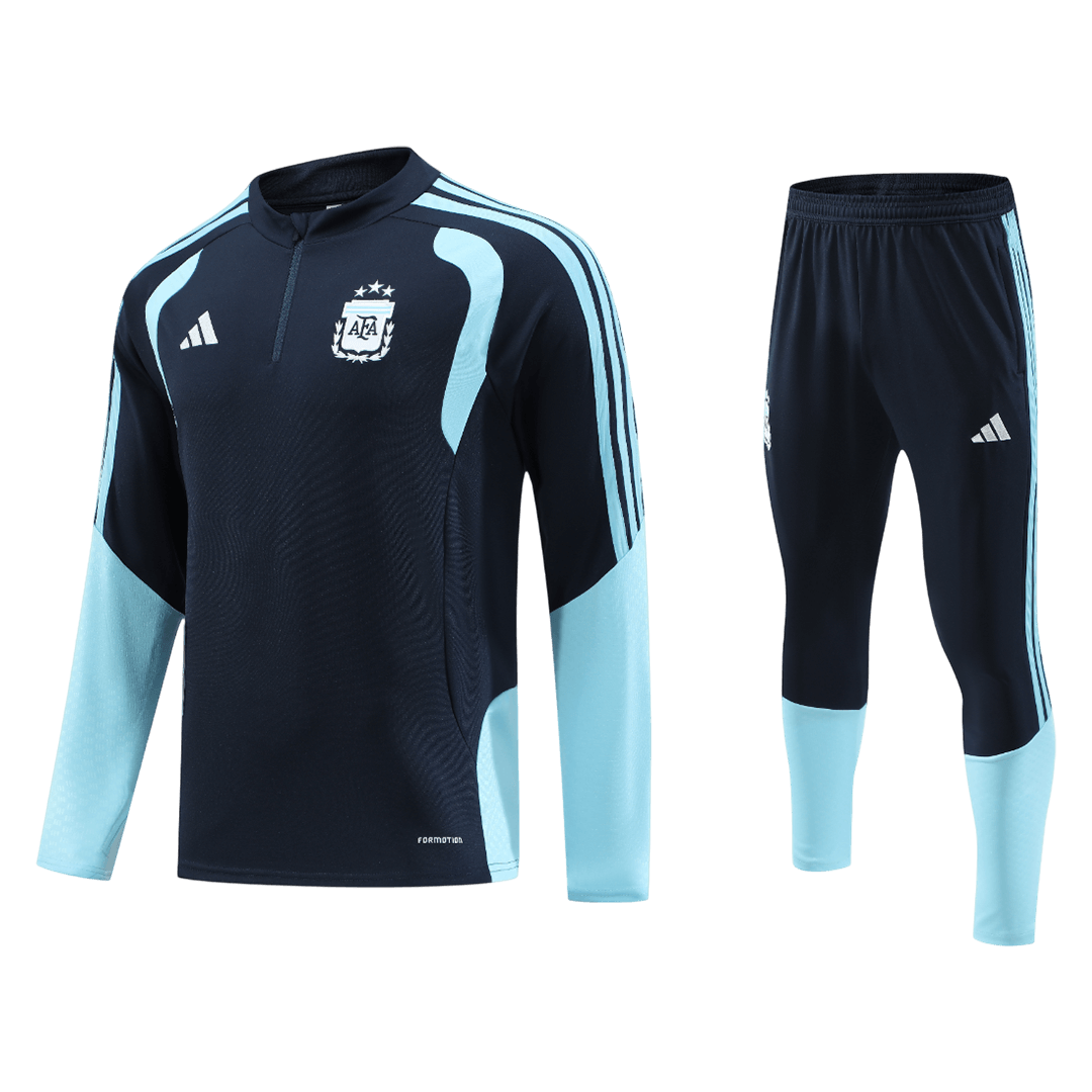 Argentina Zipper Sweatshirt Kit(Top+Pants) 2026 Navy