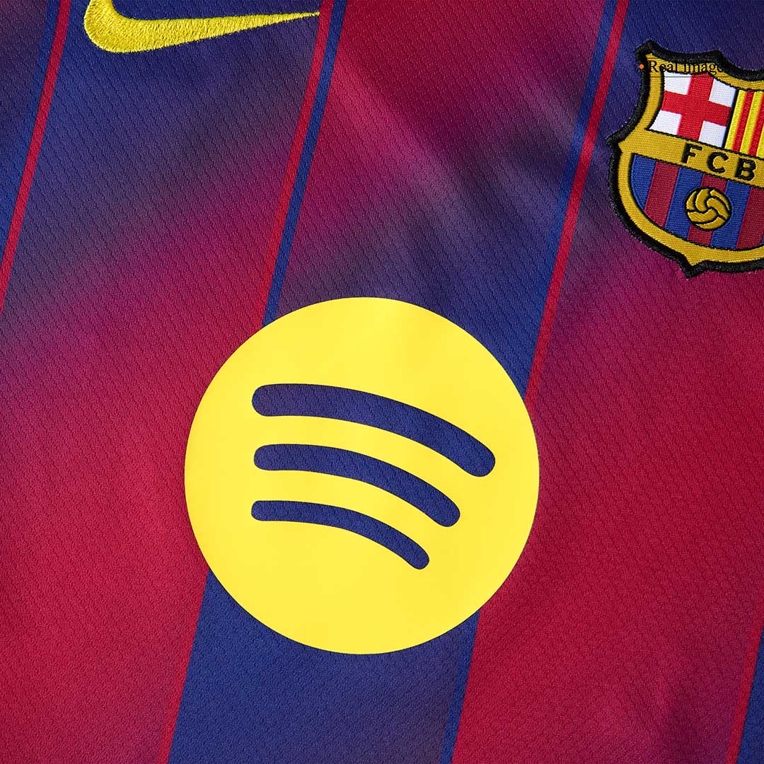 Kids Barcelona Custom Home Soccer Kits 2025/26
