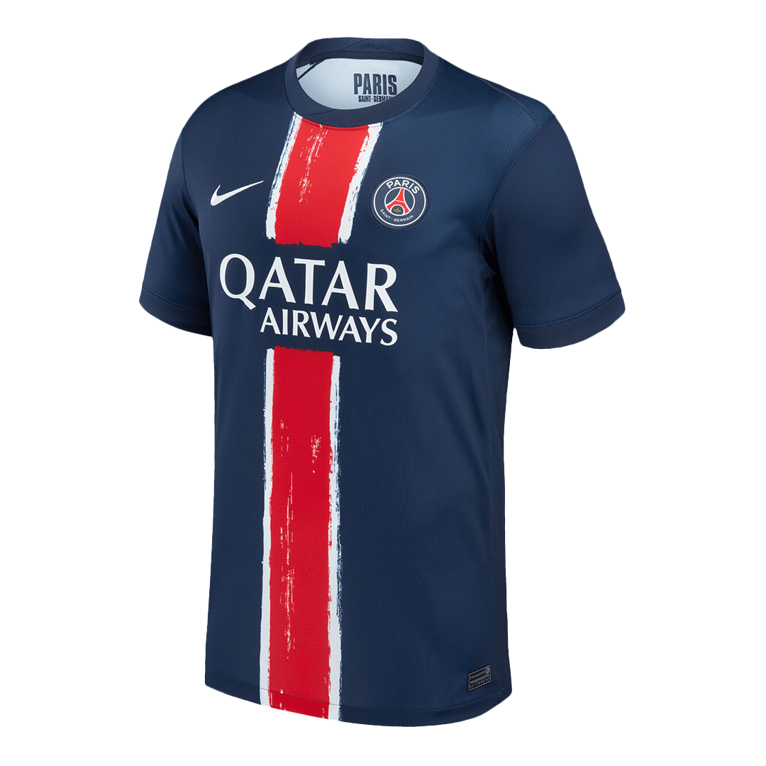 PSG KVARATSKHELIA #7 PSG Soccer Jersey Home Custom Shirt 2024/25 - UCL