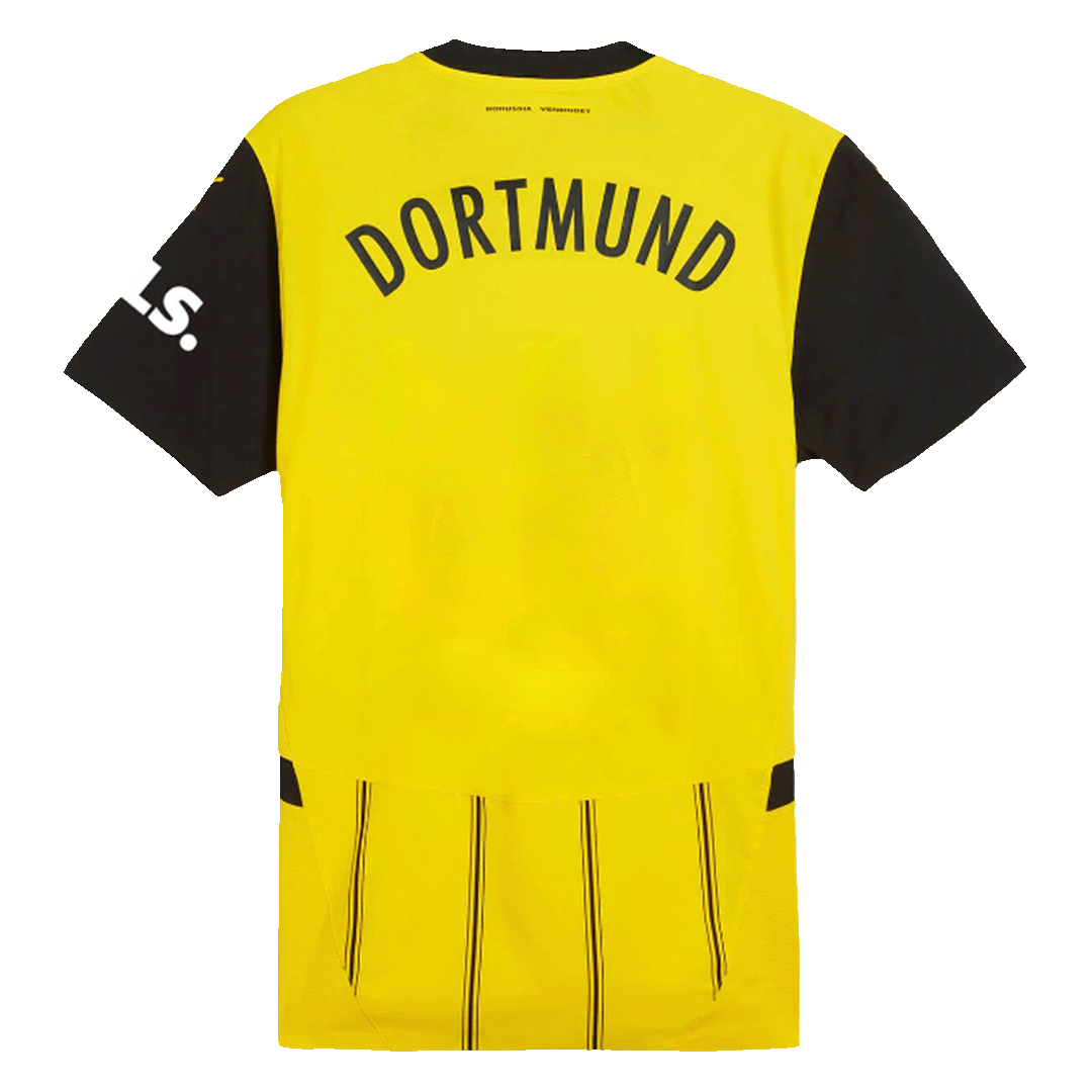 Borussia Dortmund Jersey Custom Soccer Jersey Home 2024/25