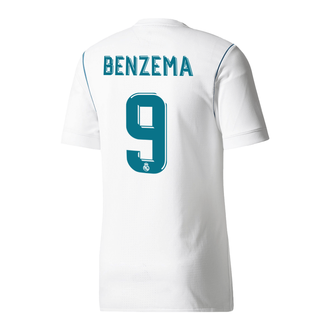 BENZEMA #9 Real Madrid Retro-Trikot Heim-Fußballtrikot 2017/18