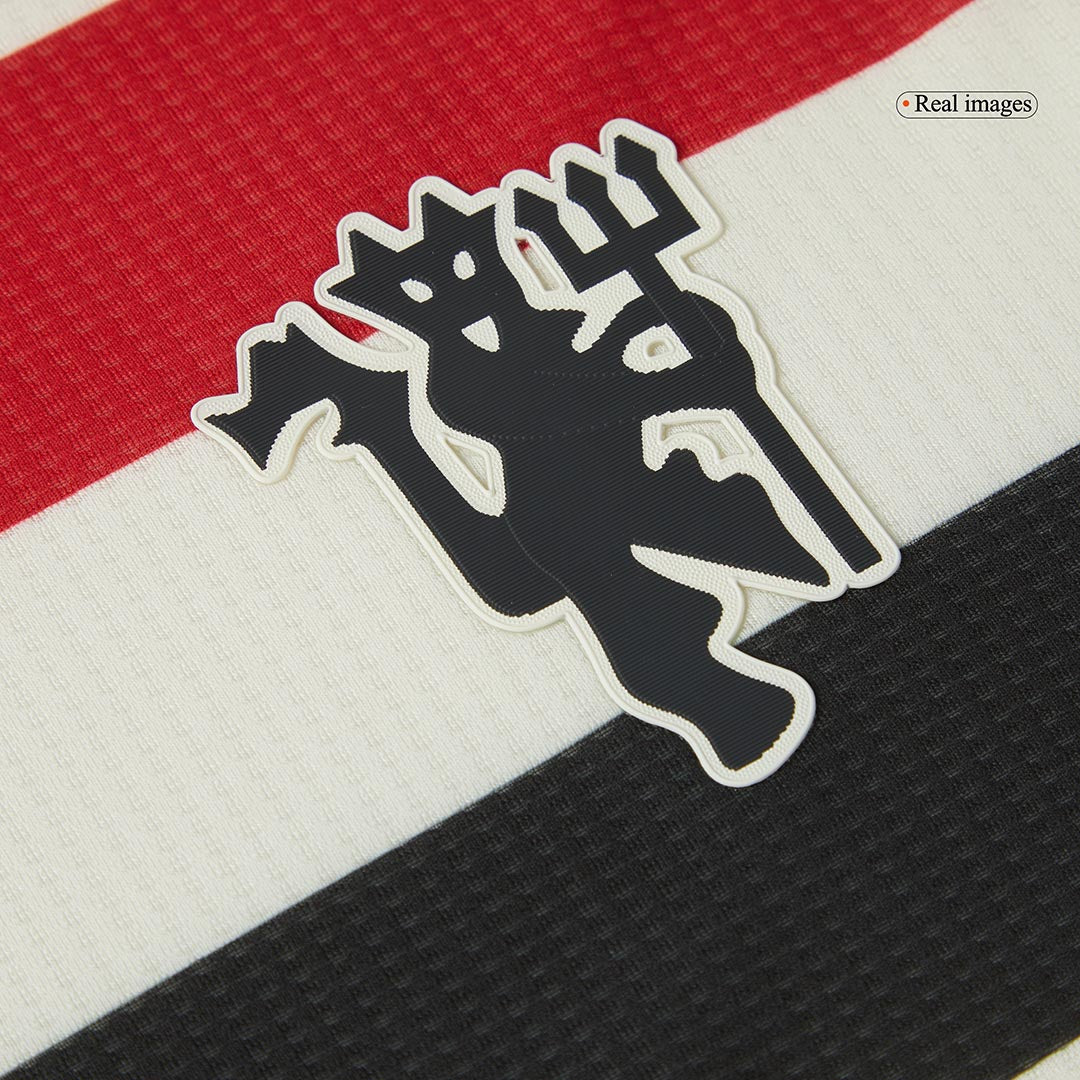 Camiseta de fútbol GARNACHO #17 auténtica, tercera equipación del Manchester United, 2024/25