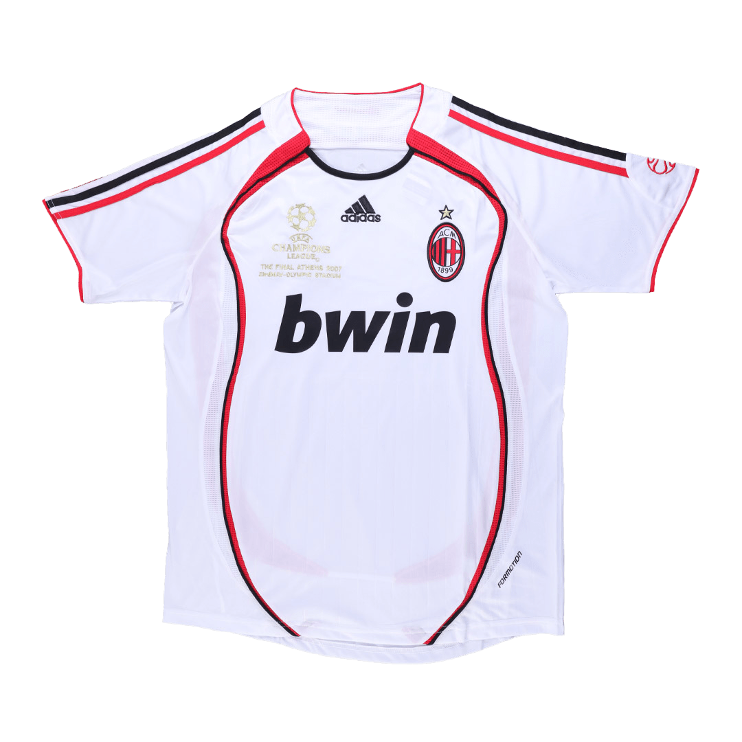 Camiseta retro de visitante del AC Milan RONALDO #99 2006/07 - UCL
