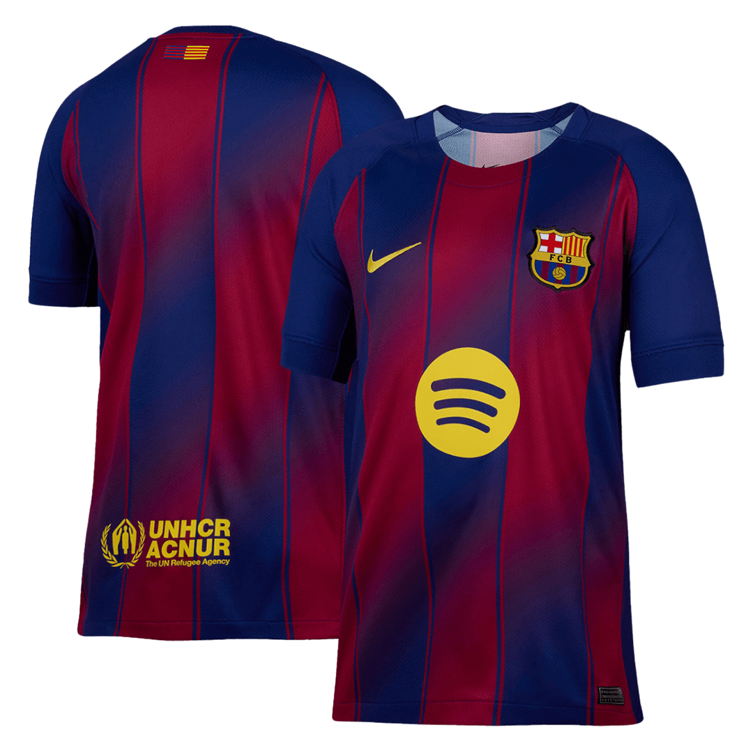 $8.9 Barcelona Home Soccer Jersey 2025/26