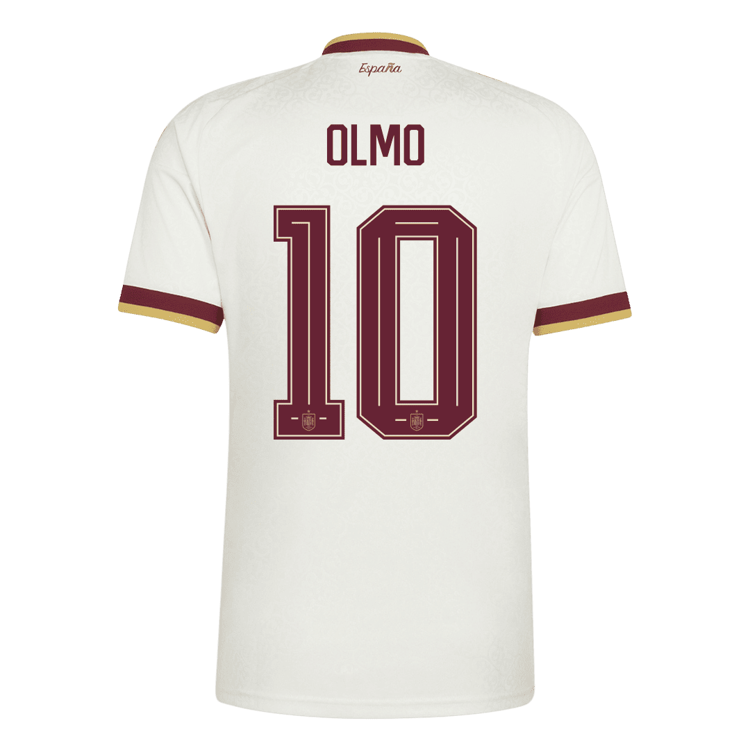 OLMO #10 Spain Away Soccer Jersey World Cup 2026