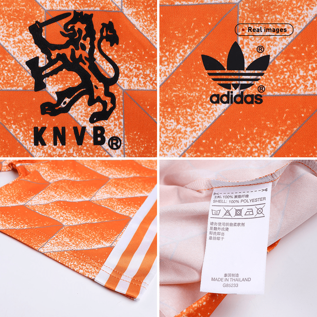 Retro 1988 Netherlands Home Soccer Jersey
