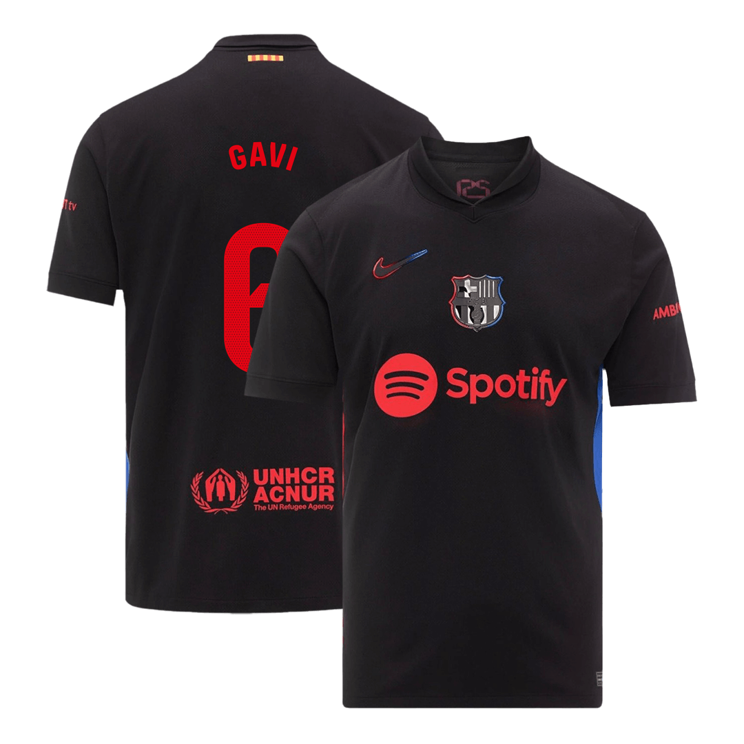 Barcelona GAVI #6 Soccer Jersey Away Custom Shirt 2024/25