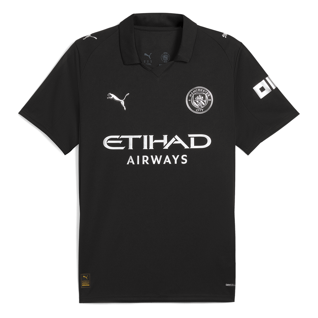 HAALAND #9 Manchester City Away Soccer Jersey 2025/26