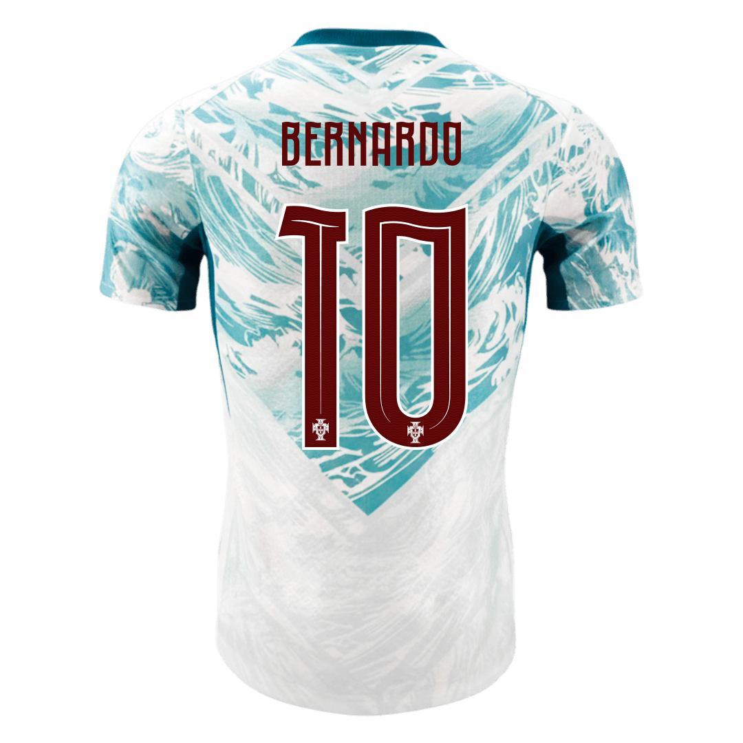 BERNARDO #10 Portugal Away Player Version Jersey World Cup 2026