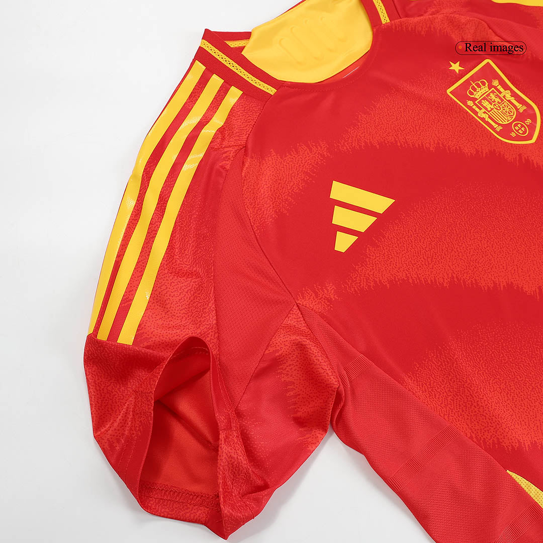 Authentic Spain Home Soccer Jersey Euro 2024