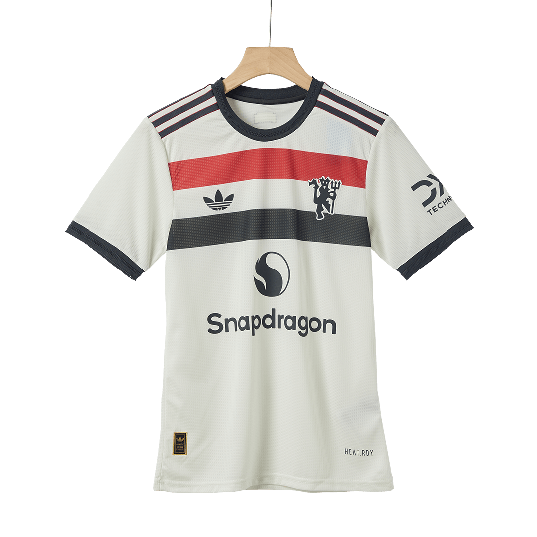 Camiseta de fútbol GARNACHO #17 auténtica, tercera equipación del Manchester United, 2024/25
