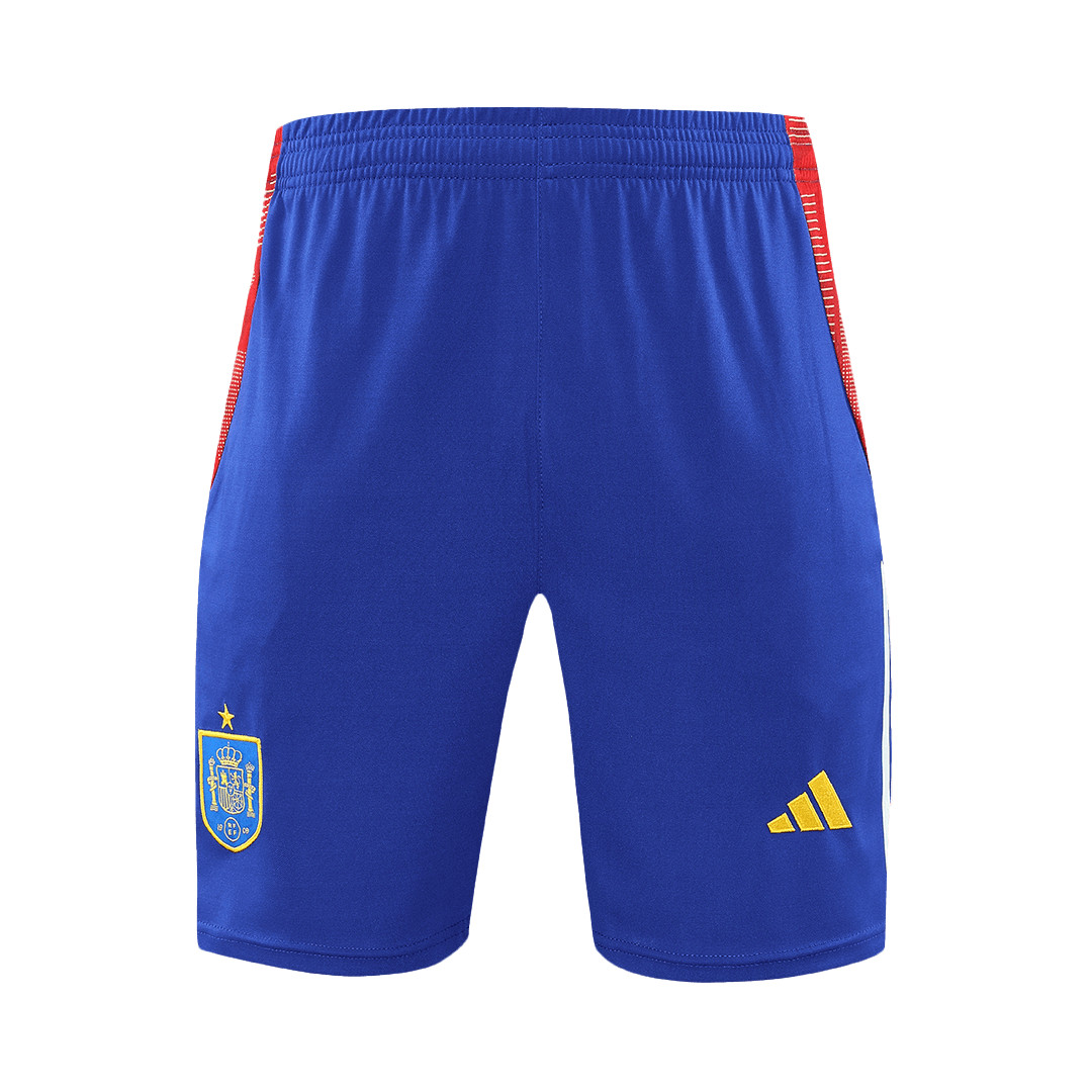 Spain Pre-Match Soccer Shorts Euro 2024