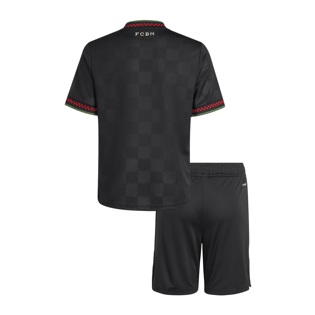 Bayern Munich Third Away Kids Soccer Jerseys Kit 2025/26