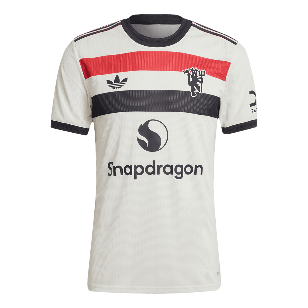 Camiseta de fútbol GARNACHO #17 auténtica, tercera equipación del Manchester United, 2024/25