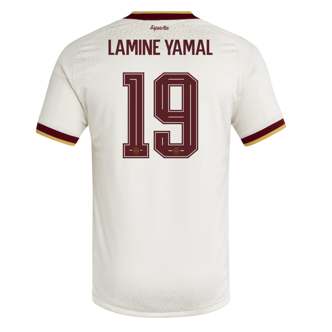 LAMINE YAMAL #19 Spain Away Player Version Jersey World Cup 2026