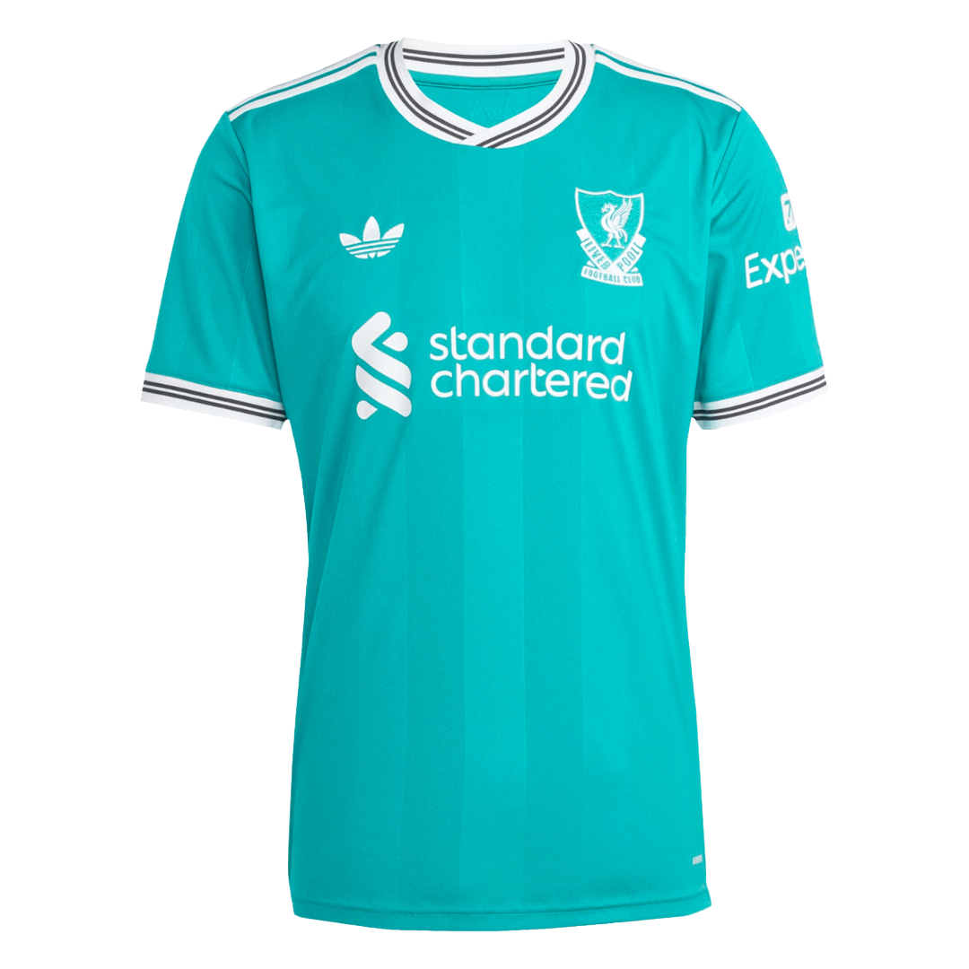 M.SALAH #11 Liverpool Third Away Soccer Jersey 2025/26
