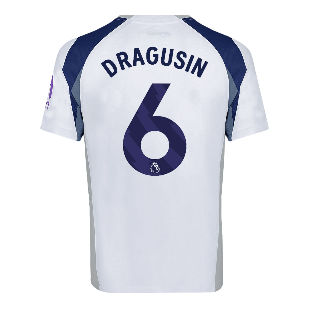 DRAGUSIN #6 Tottenham Hotspur Home Soccer Jersey 2025/26