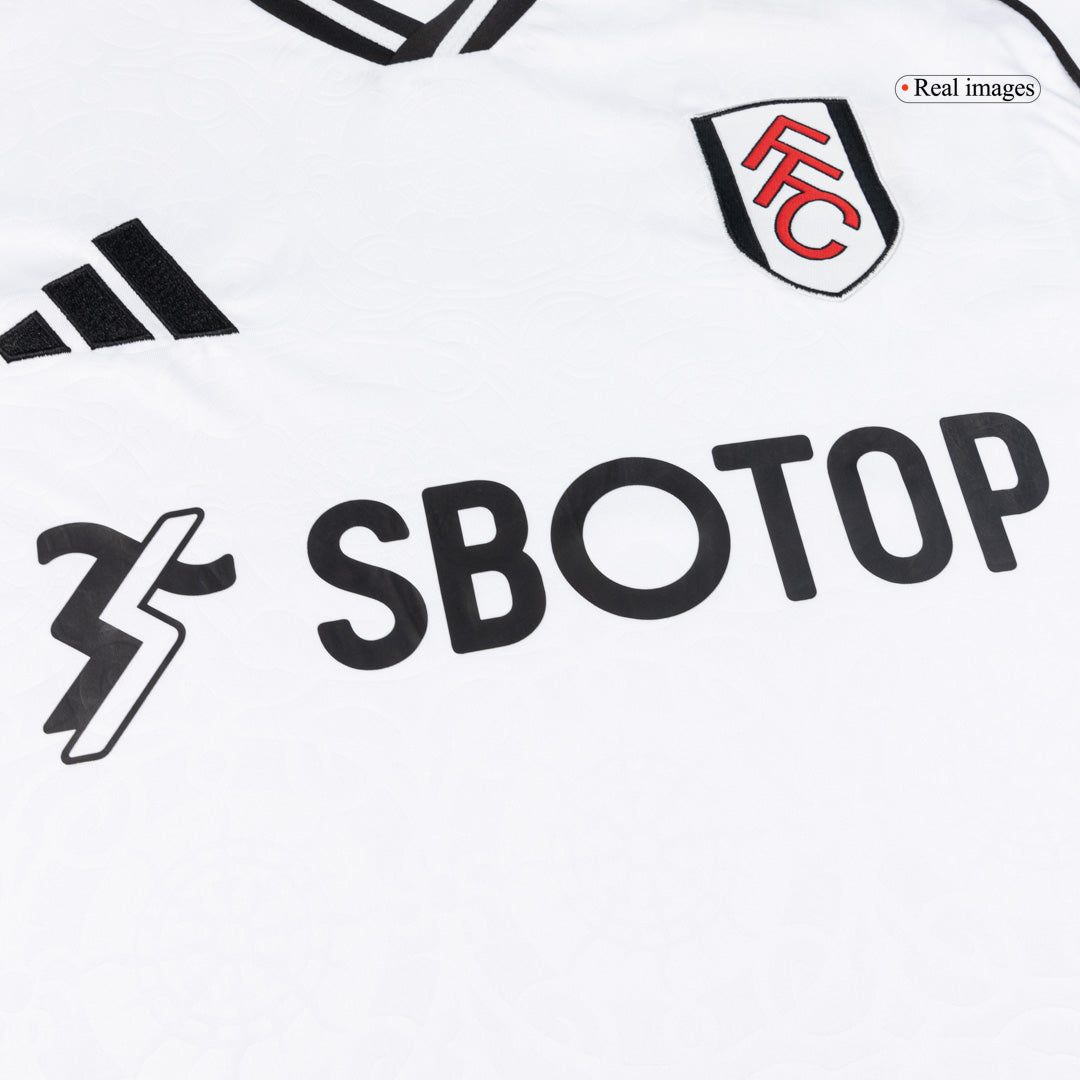 Fulham Soccer Jersey Home Custom Shirt 2025/26