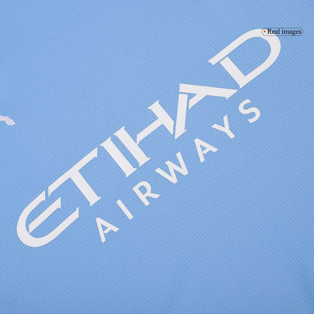 Gift-Women's Manchester City Home Soccer Jersey Shirt 2024/25