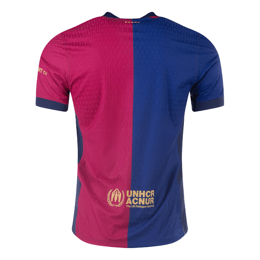 Authentisches COLDPLAY #10 Barcelona Heim-Fußballtrikot 2024/25 - COLDPLAY