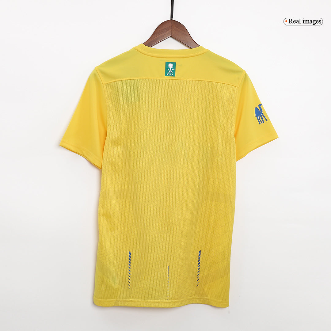 Gift-Replica Nike Al Nassr Home Soccer Jersey 2023/24 Yellow