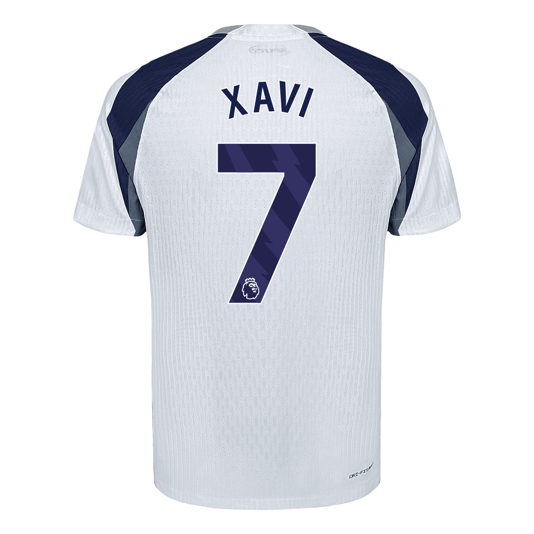 XAVI #7 Tottenham Hotspur Home Authentic Soccer Jersey 2025/26