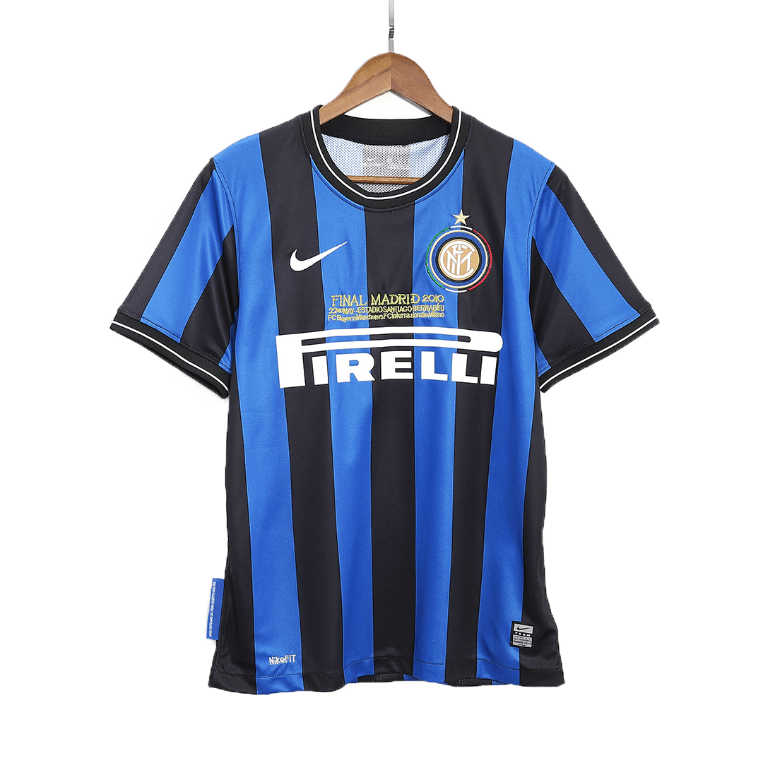 Retro 2009/10 Inter Milan Home Soccer Jersey - UCL Final