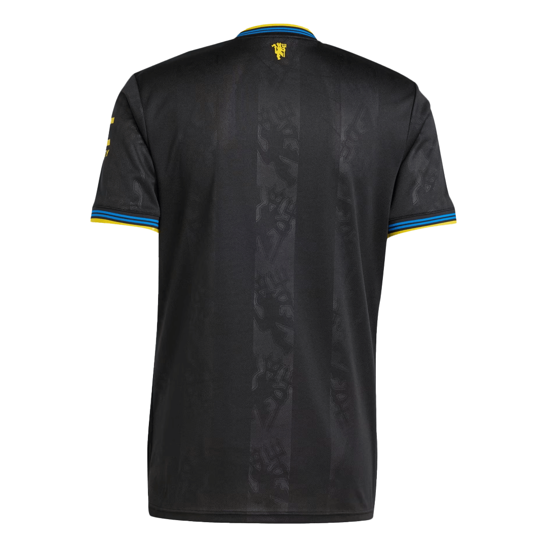 $8.9 Manchester United Soccer Jersey Third Away Custom Shirt 2025/26