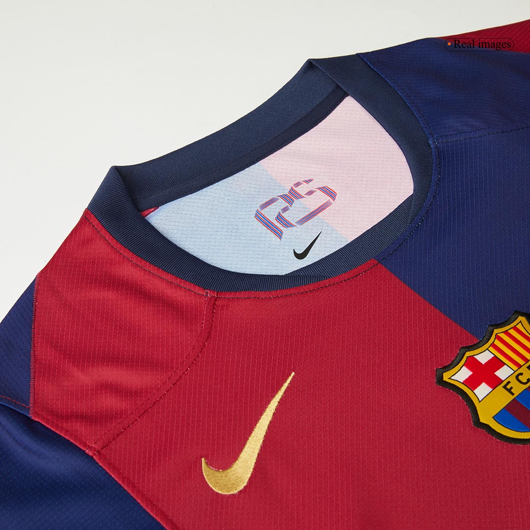 Gift-Barcelona Home Soccer Jersey 2024/25